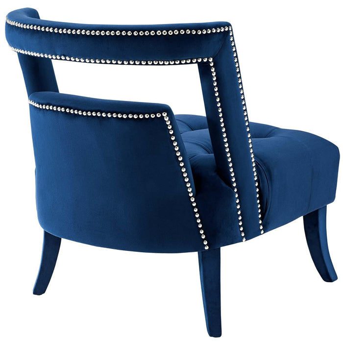 Honor Accent Lounge Performance Velvet Armchair