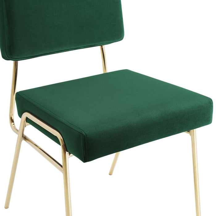 Craft Performance Velvet Dining Side Chair