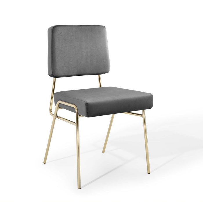 Craft Performance Velvet Dining Side Chair