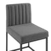 carriage-channel-tufted-sled-base-upholstered-fabric-dining-chair