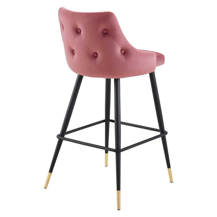 Adorn Performance Velvet Bar Stool