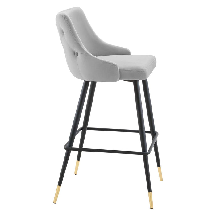 Adorn Performance Velvet Bar Stool