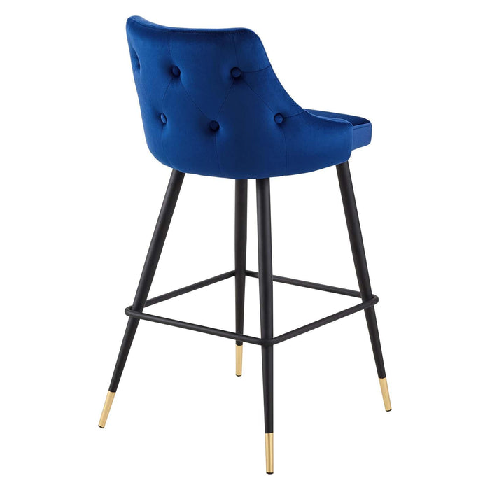 Adorn Performance Velvet Bar Stool