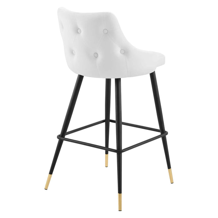 Adorn Performance Velvet Bar Stool