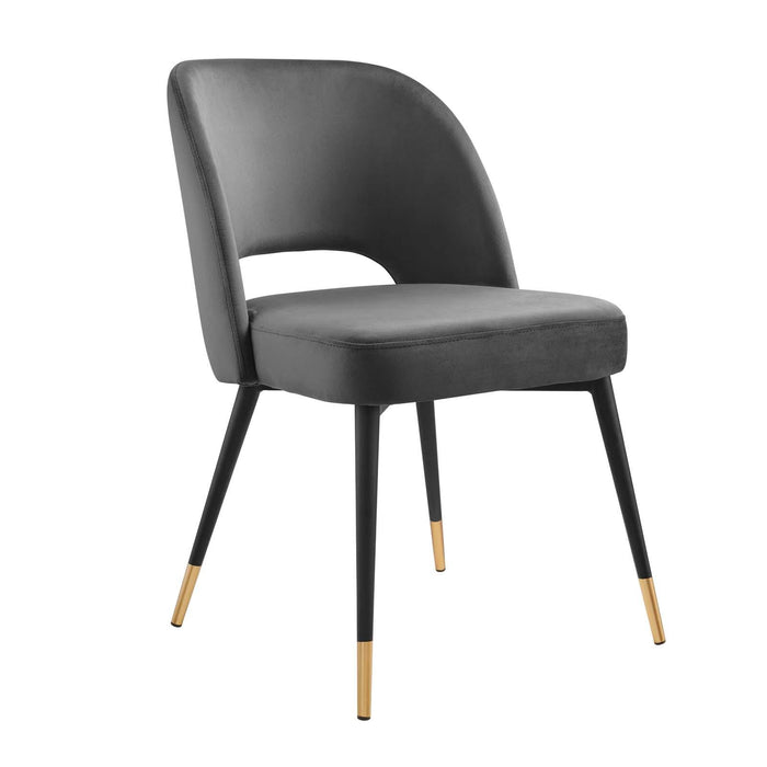 Rouse Performance Velvet Dining Side Chair image