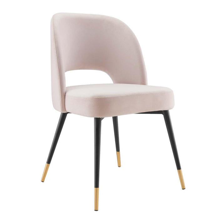 Rouse Performance Velvet Dining Side Chair