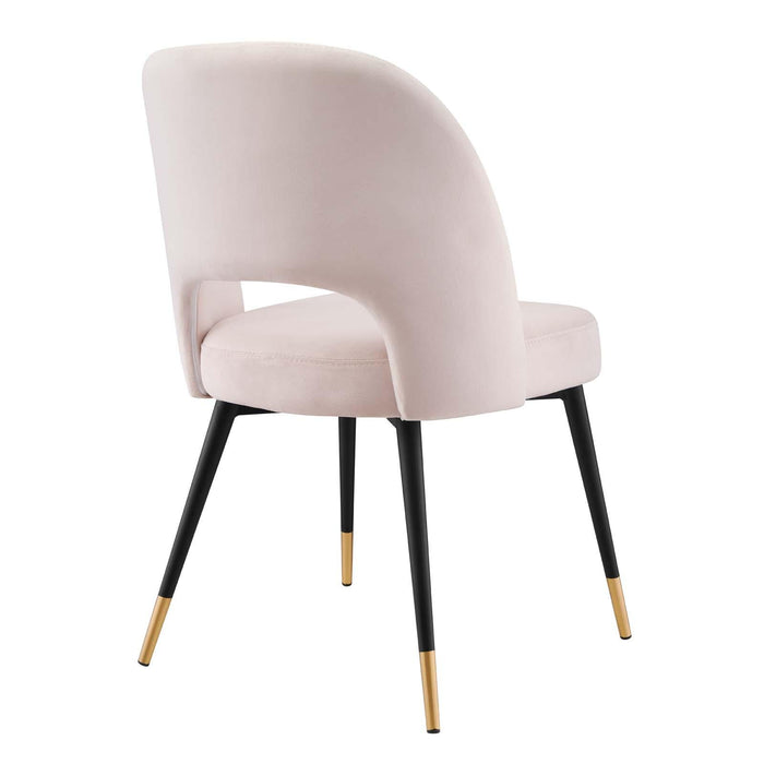 Rouse Performance Velvet Dining Side Chair