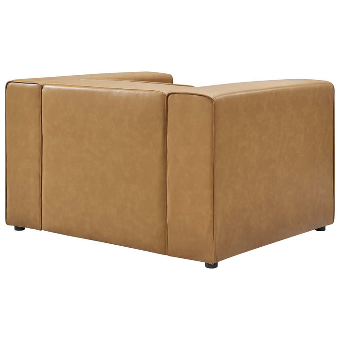 Mingle Vegan Leather Armchair