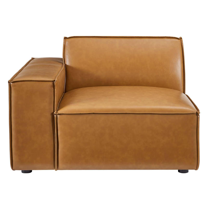 Restore Vegan Leather Loveseat