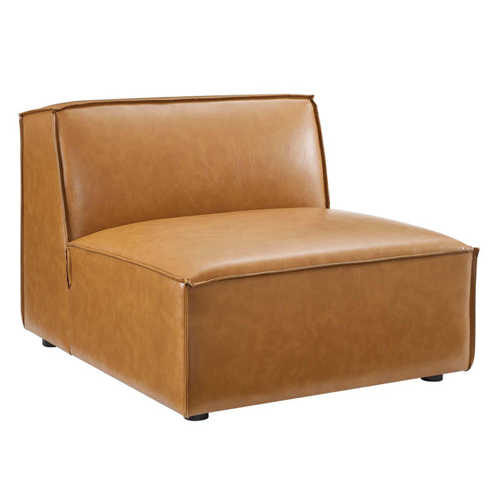 Restore Vegan Leather 4-Piece Sofa