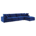 commix-down-filled-overstuffed-performance-velvet-5-piece-sectional-sofa