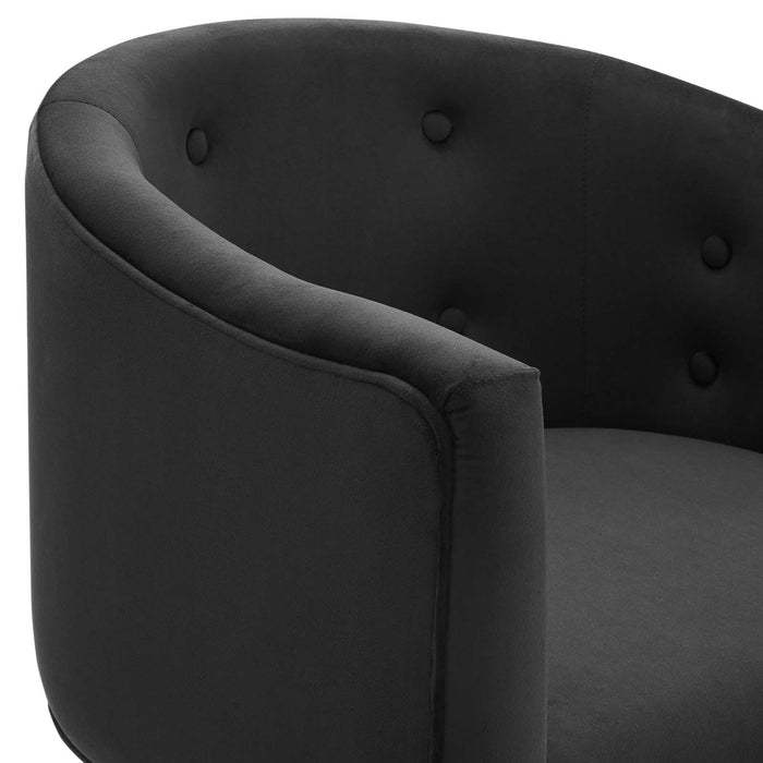 Savour Tufted Performance Velvet Accent Chair