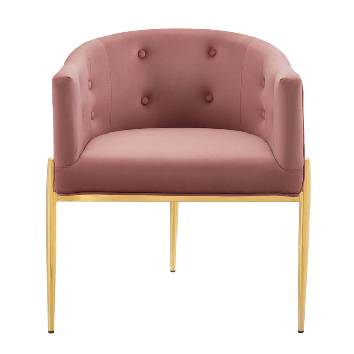 Savour Tufted Performance Velvet Accent Chair