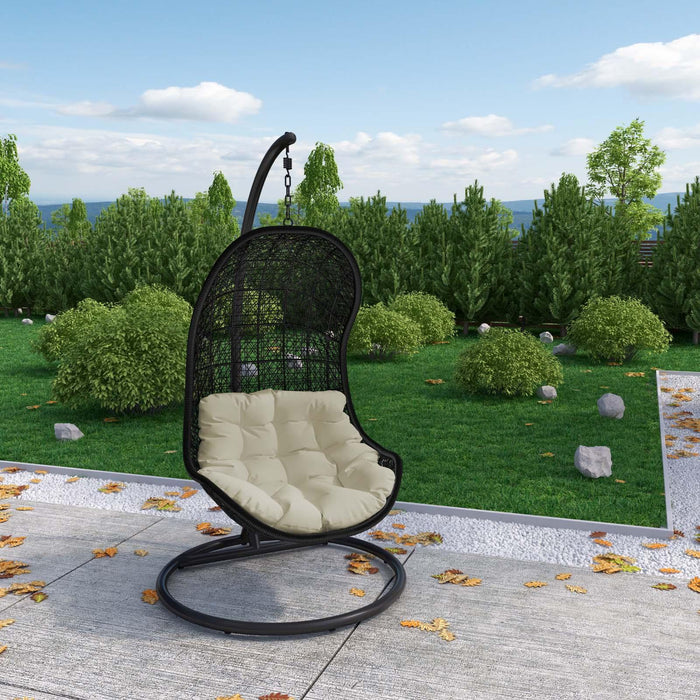 Parlay Swing Outdoor Patio Fabric Lounge Chair