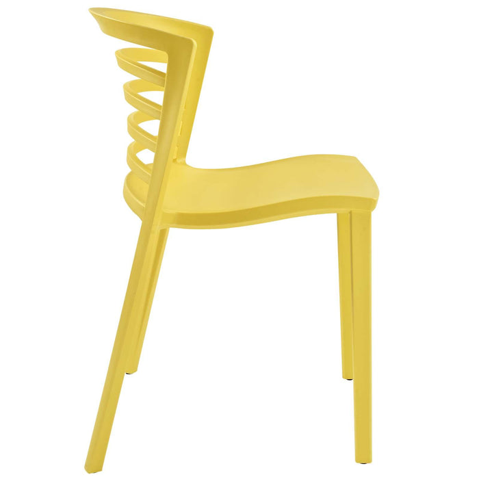 Curvy Dining Chairs Set of 4