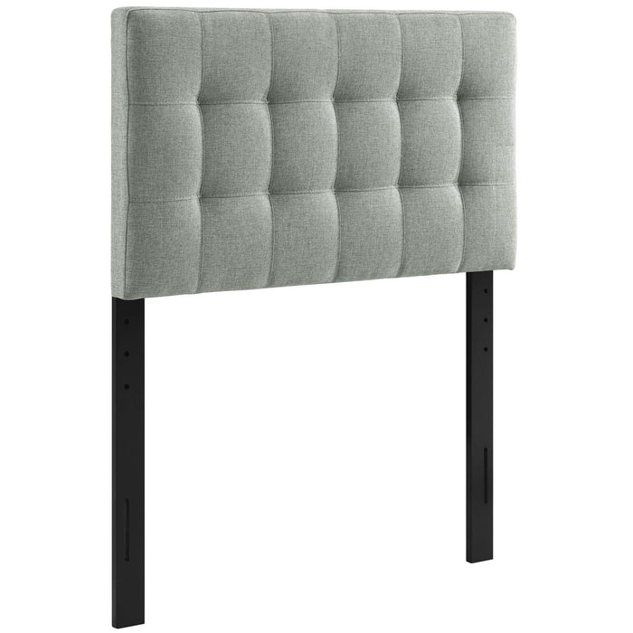 Lily Twin Upholstered Fabric Headboard