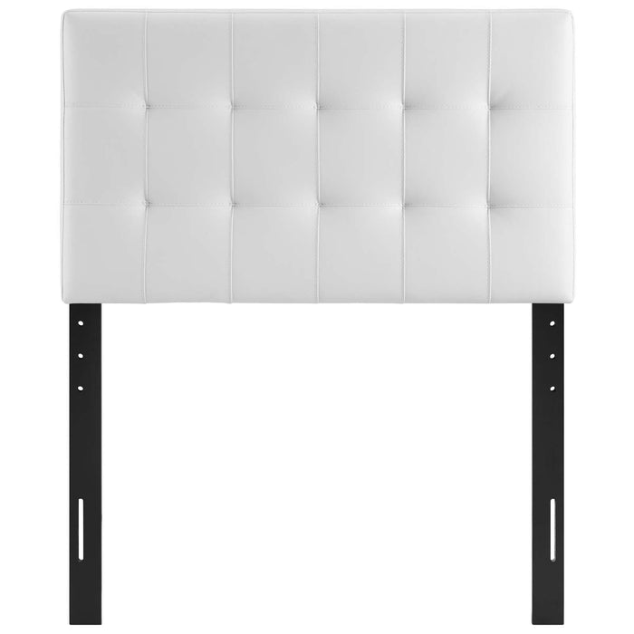 Lily Twin Upholstered Vinyl Headboard