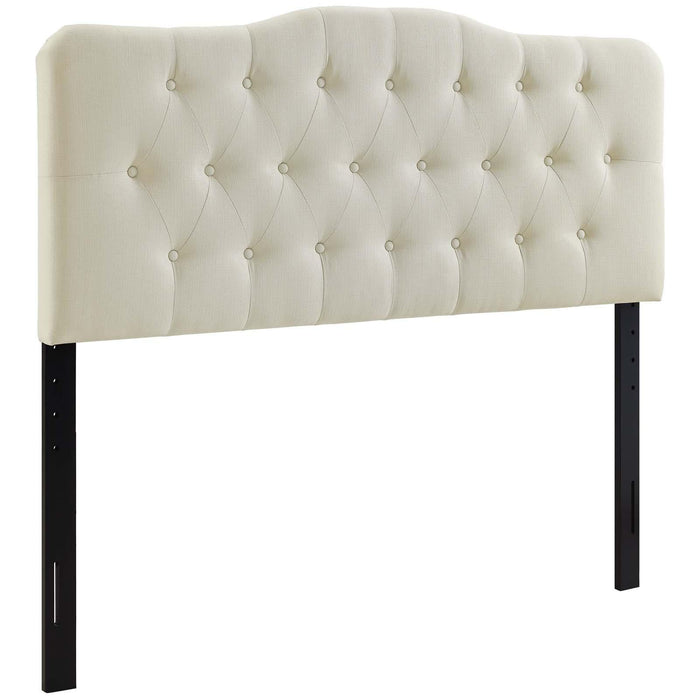 Annabel Queen Upholstered Fabric Headboard