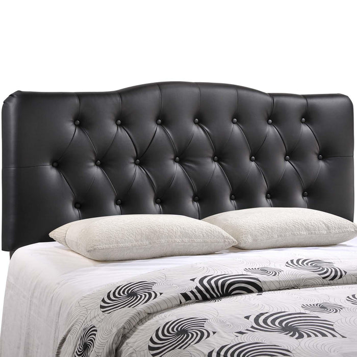 Annabel Queen Upholstered Vinyl Headboard image