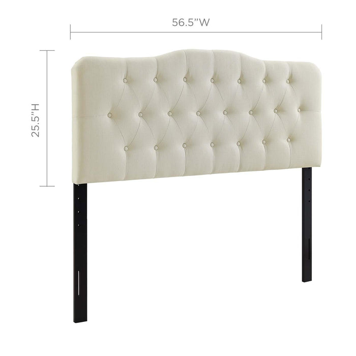 Annabel Full Upholstered Fabric Headboard