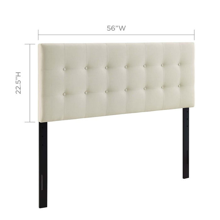 Emily Full Upholstered Fabric Headboard