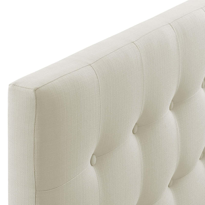 Emily King Upholstered Fabric Headboard