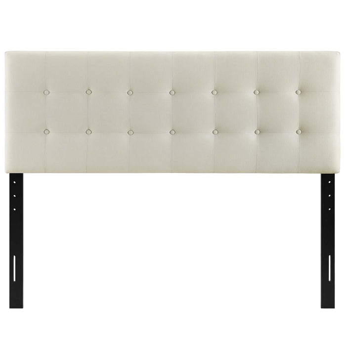 Emily King Upholstered Fabric Headboard