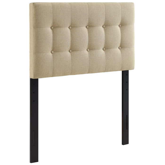 Emily Twin Upholstered Fabric Headboard image