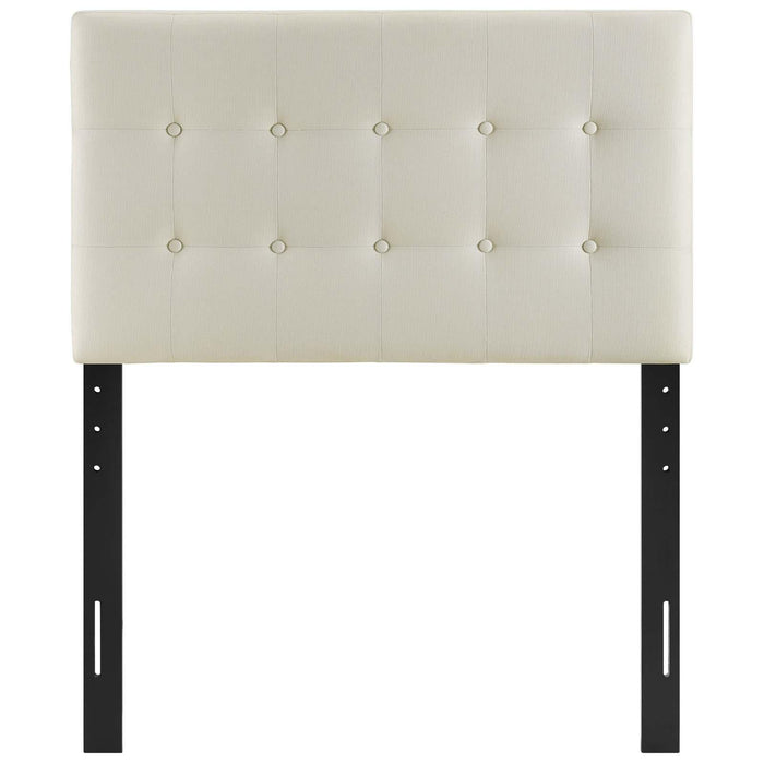 Emily Twin Upholstered Fabric Headboard