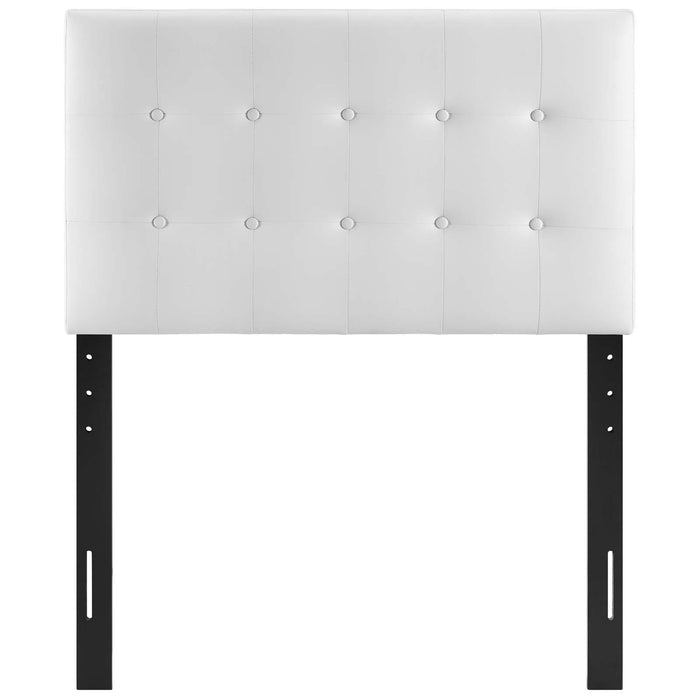 Emily Twin Upholstered Vinyl Headboard