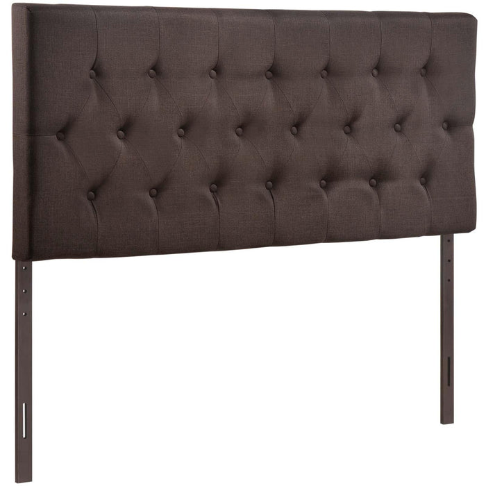 Clique Queen Upholstered Fabric Headboard