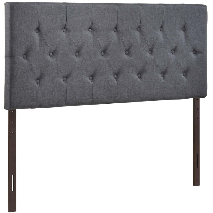 Clique Queen Upholstered Fabric Headboard