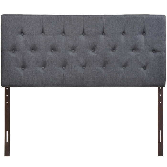 Clique Queen Upholstered Fabric Headboard