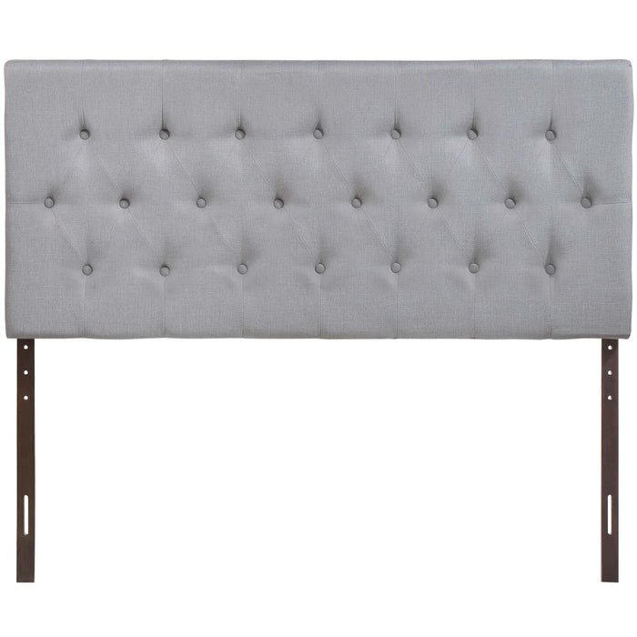 Clique Queen Upholstered Fabric Headboard