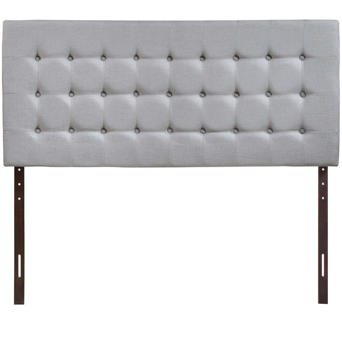 Tinble Queen Upholstered Fabric Headboard