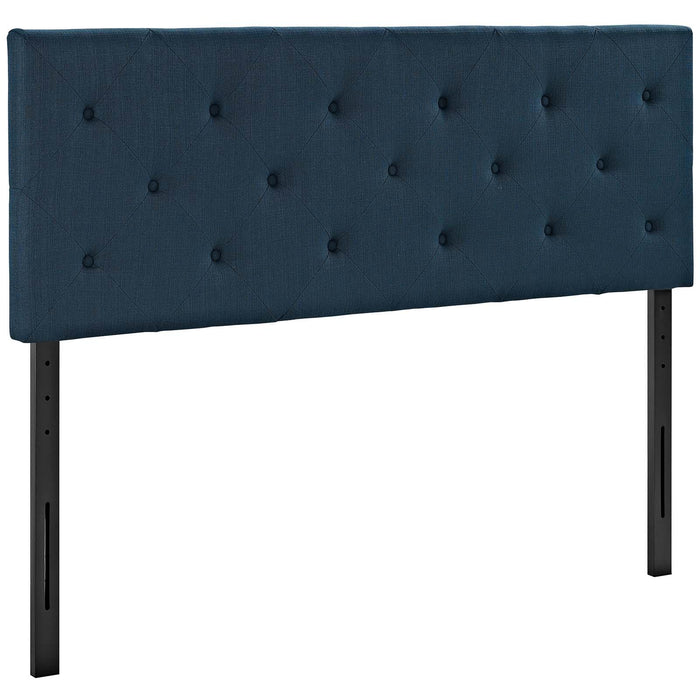 Terisa King Upholstered Fabric Headboard