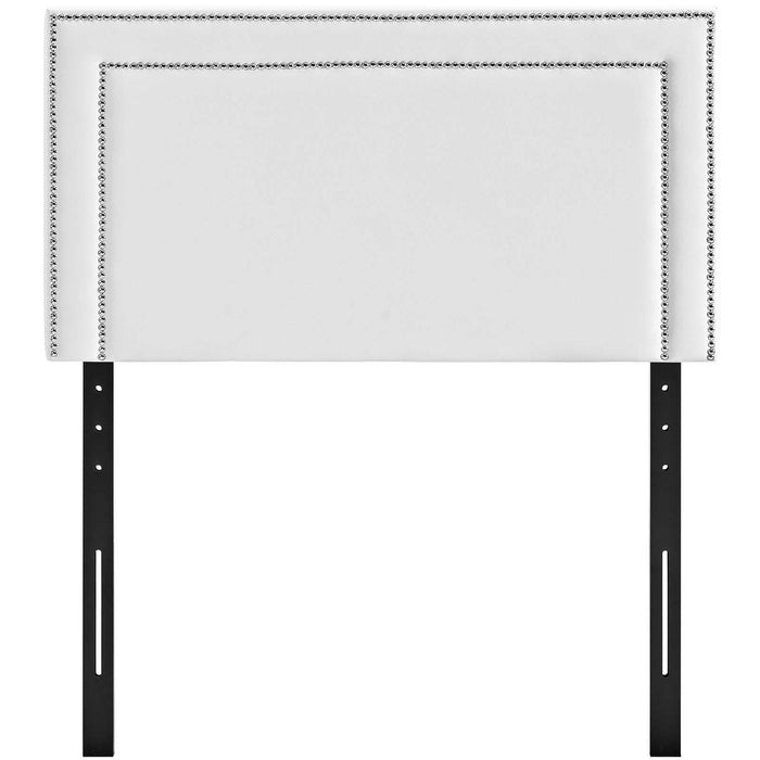 Jessamine Twin Upholstered Vinyl Headboard