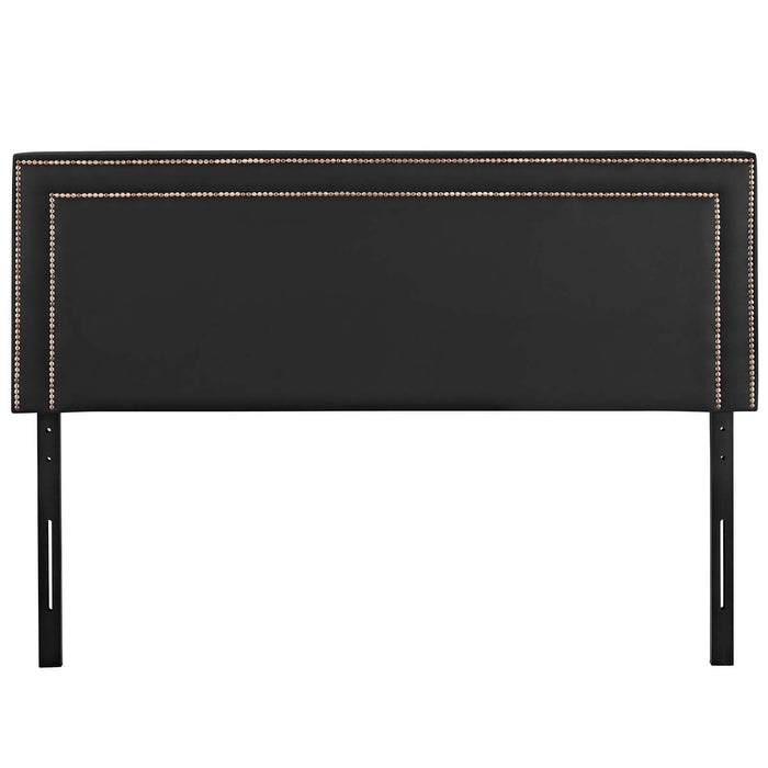 Jessamine King Upholstered Vinyl Headboard