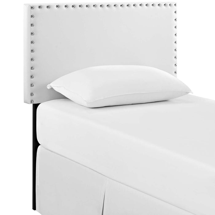 Phoebe Twin Upholstered Vinyl Headboard