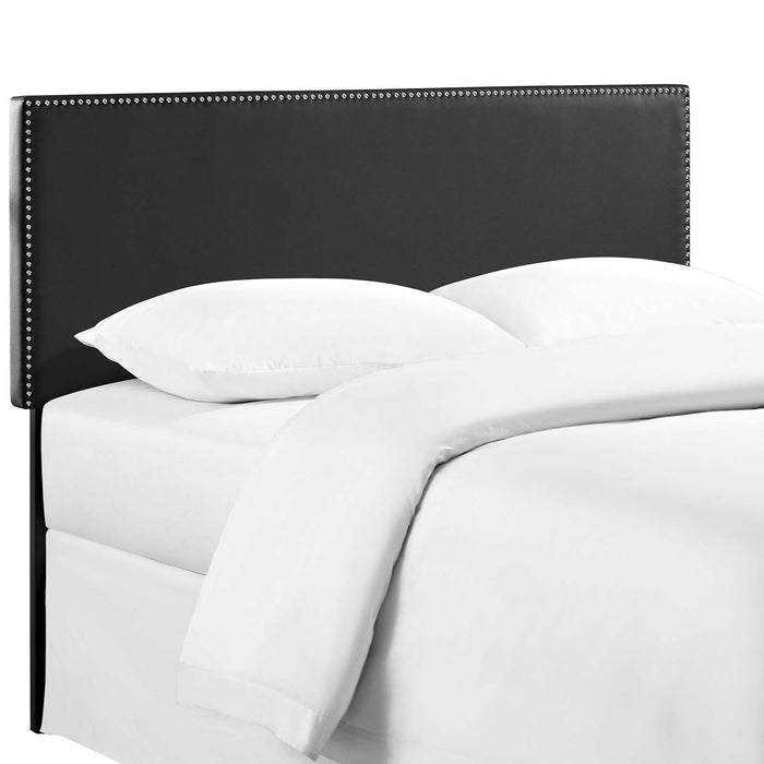 Phoebe Queen Upholstered Vinyl Headboard image