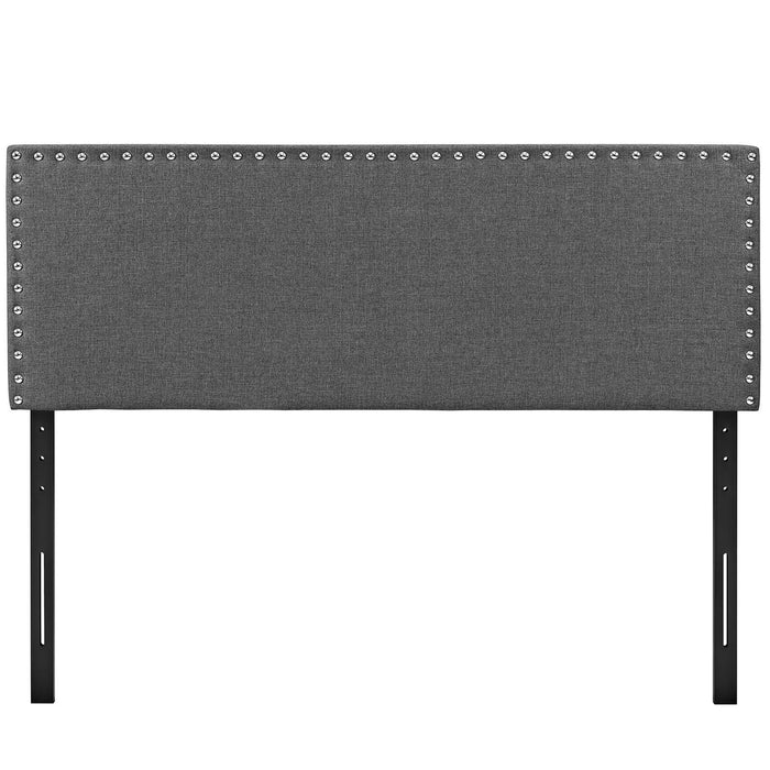 Phoebe Queen Upholstered Fabric Headboard