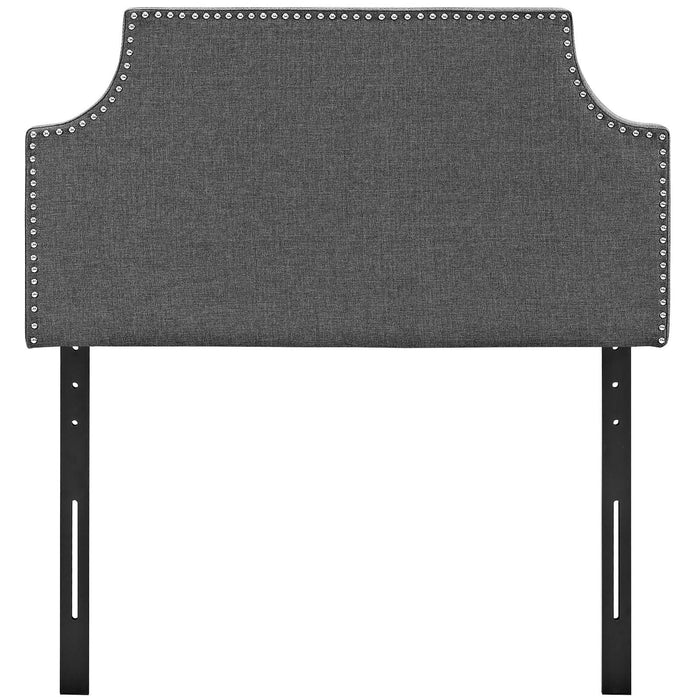 Laura Twin Upholstered Fabric Headboard