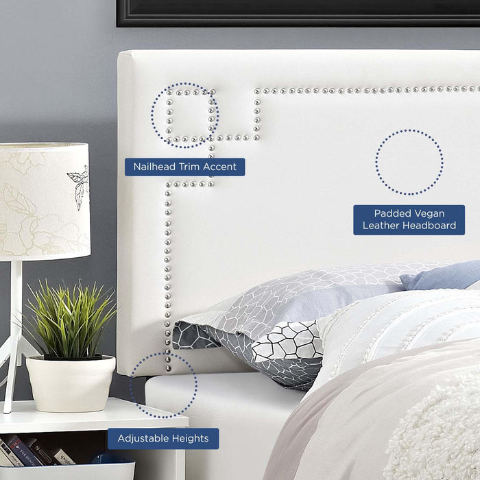 Josie Twin Upholstered Vinyl Headboard