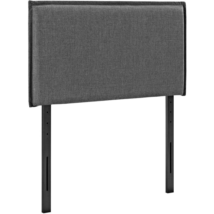 Camille Twin Upholstered Fabric Headboard