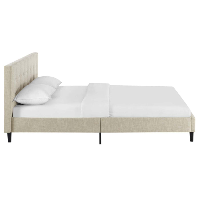 Linnea Queen Fabric Bed