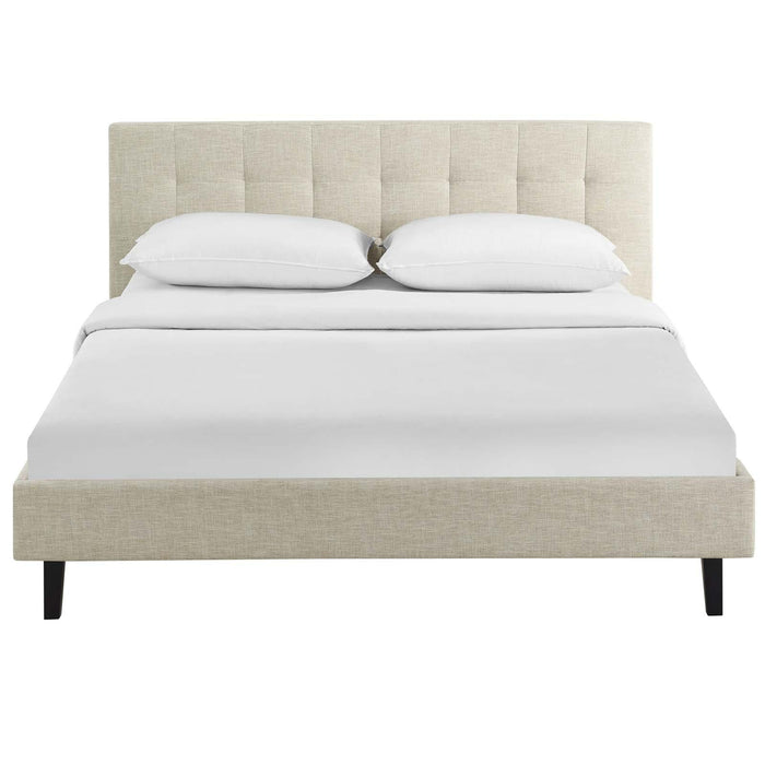 Linnea Queen Fabric Bed