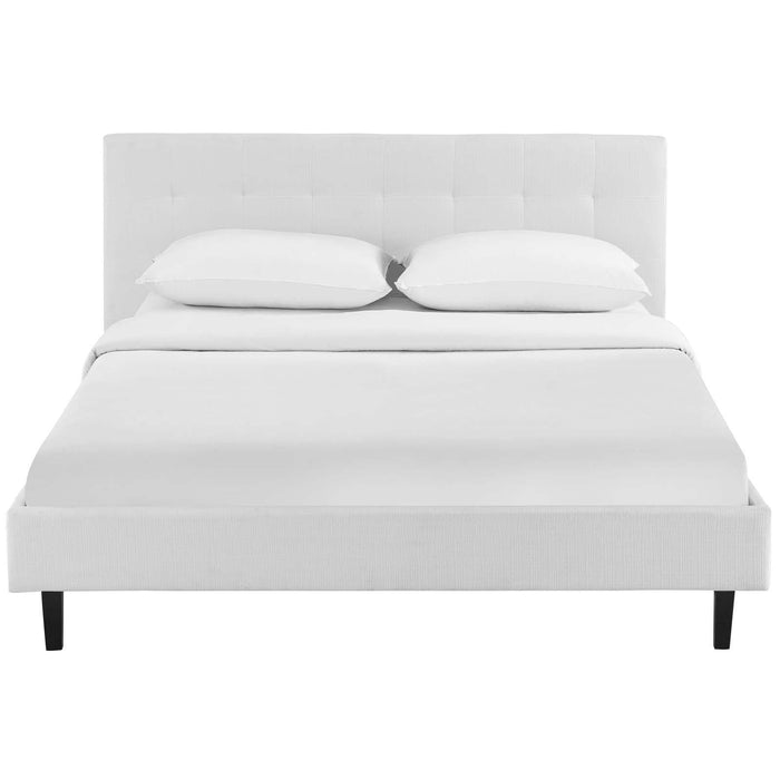 Linnea Queen Fabric Bed