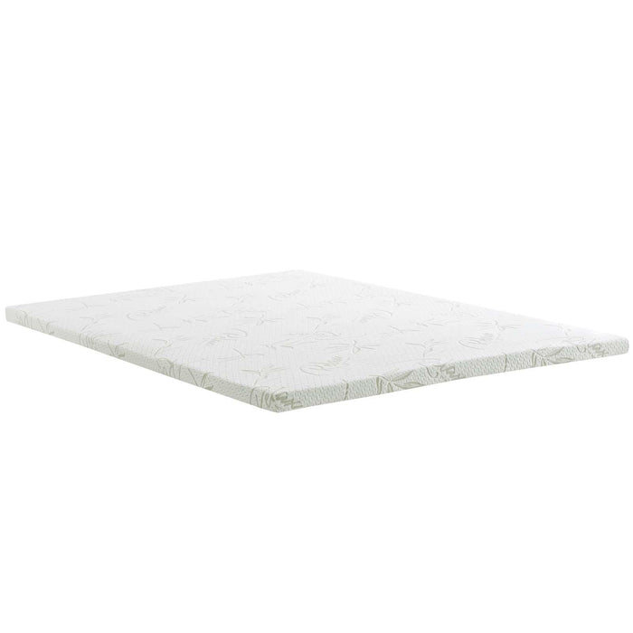 Relax Full 2" Gel Memory Foam Mattress Topper