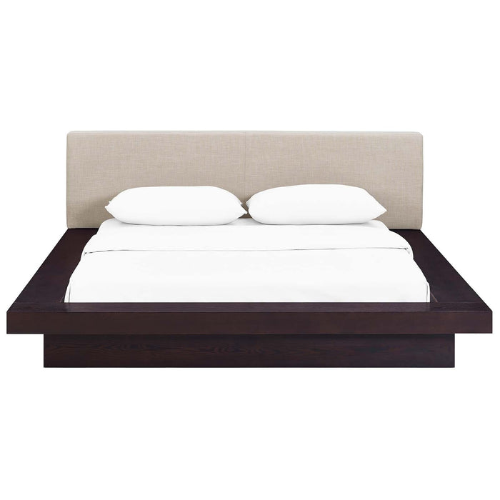 Freja Queen Fabric Platform Bed