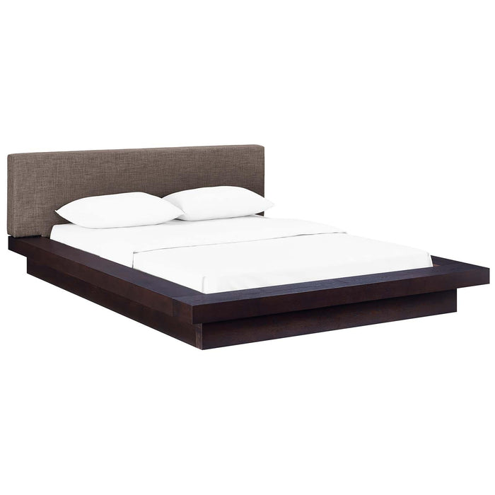 Freja Queen Fabric Platform Bed